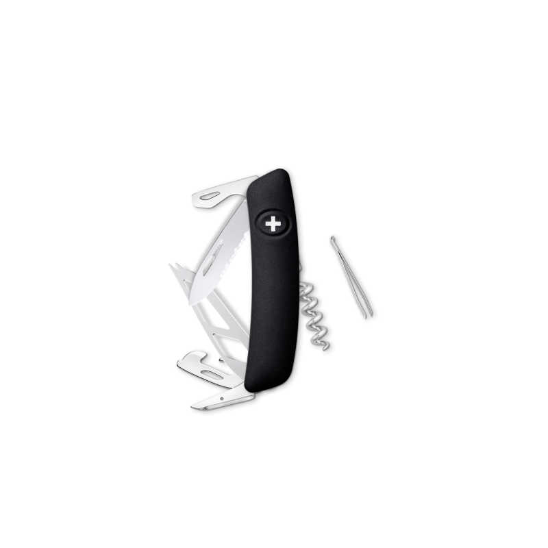 Couteau suisse Swiza avec Lame à Fromage exclusive.