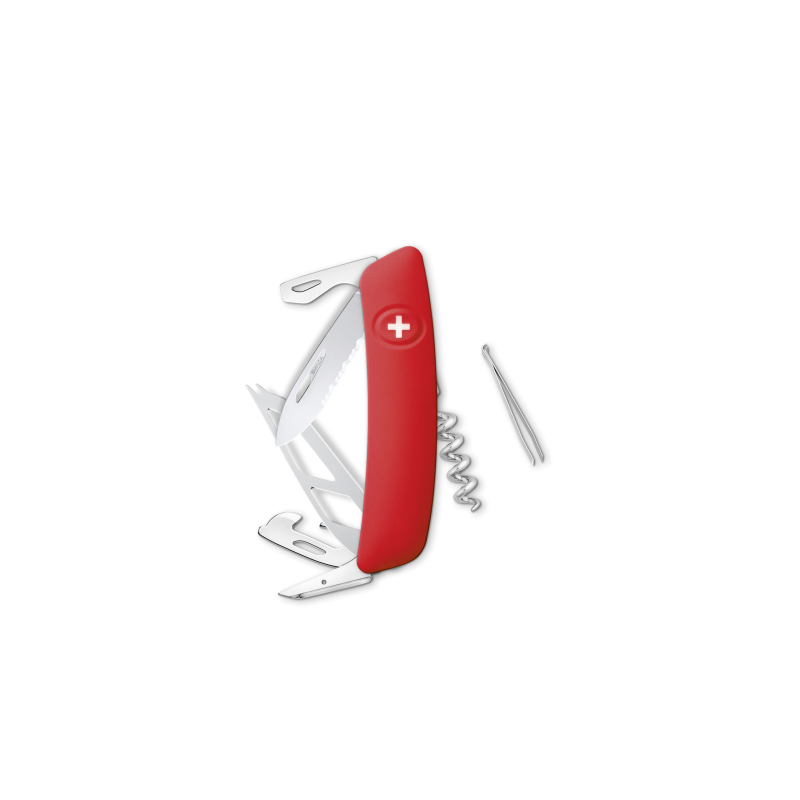 Couteau suisse Swiza avec Lame à Fromage exclusive.