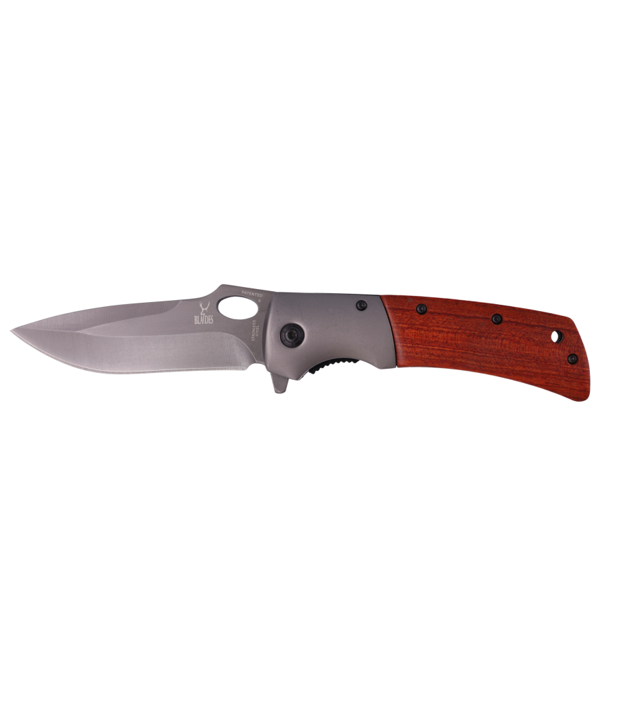 couteau de poche semi automatique LE VULCAN manche bois de rose couteau de poche semi automatique LE VULCAN manche bois de rose
