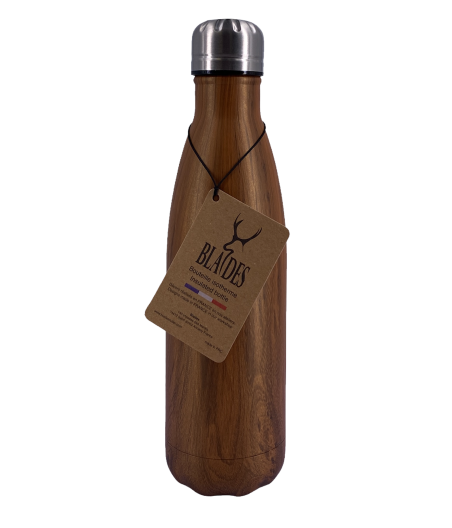 Bouteille Isotherme Finition BOIS