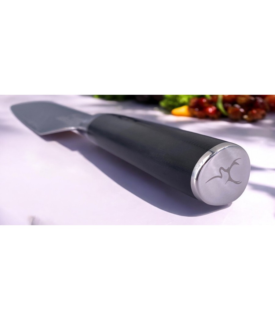 Couteau Santoku lame Damas